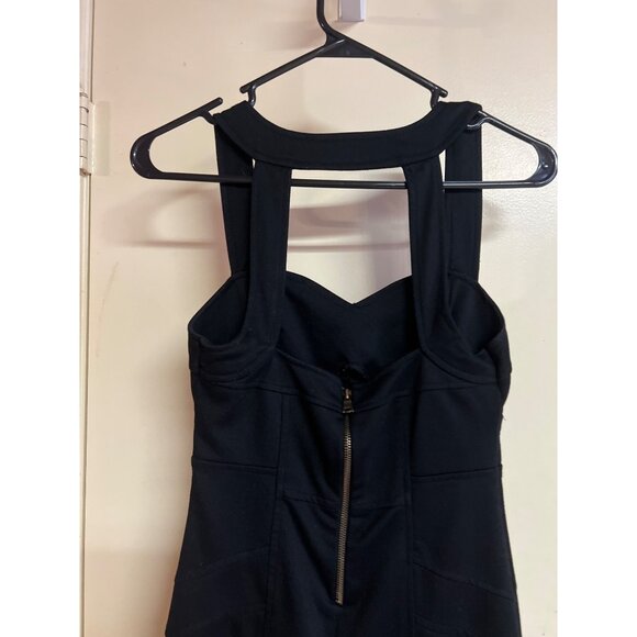 Rampage Small Black Cut Out Cocktail Dress - Picture 4 of 7